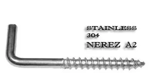 Skoba s vrutem 40mm A2