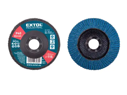 kotouč lamelový šikmý zirkonový, O 115mm, P40