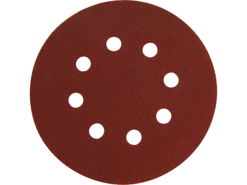 papíry brusné výsek, suchý zip, bal. 10ks, 125mm, P40, 8 otvorů