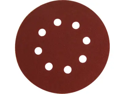 papíry brusné výsek, suchý zip, bal. 10ks, 125mm, P150, 8 otvorů