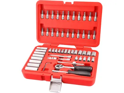 hlavice nástrčné, sada 57ks, 1/4