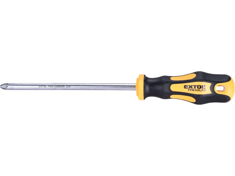 šroubovák křížový pozidriv, PZ 3x150mm, CrV EXTOL PREMIUM