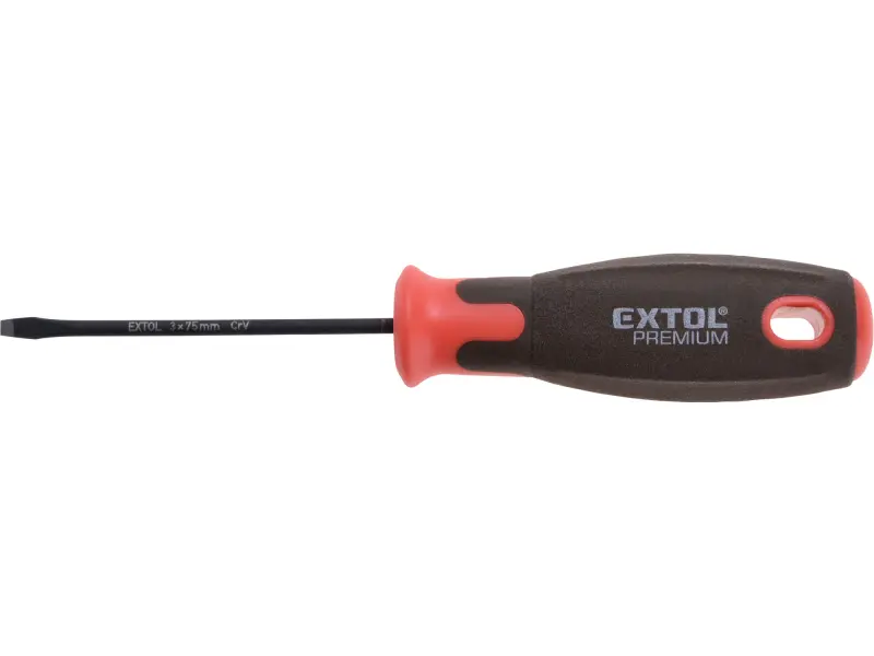 šroubovák plochý SUPERGRIP, (-) 3x75mm, CrV