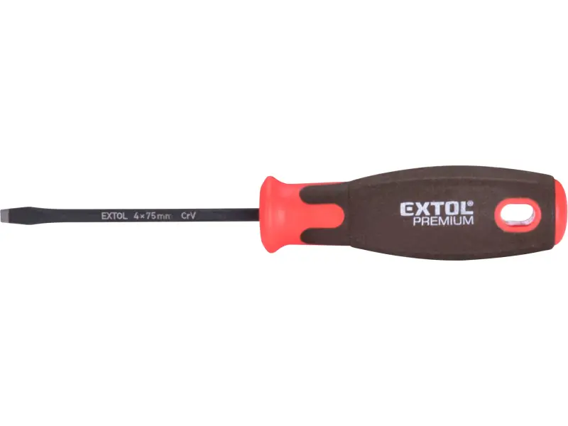 šroubovák plochý SUPERGRIP, (-) 4x75mm, CrV šroubovák plochý SUPERGRIP, (-) 4x75mm, CrV