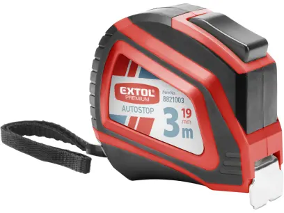 metr svinovací, 3m, 3m, š. pásku 19mm