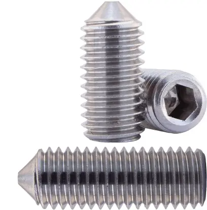 Šroub stavěcí DIN 914 nerez A4 M8x20