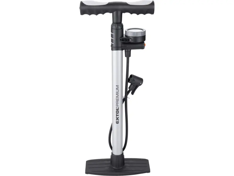 pumpa na kolo s manometrem a upouštěcím ventilem, 120PSI/8bar pumpa na kolo s manometrem a upouštěcím ventilem, 120PSI/8bar