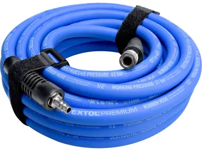 hadice vzduchová, guma, 1/4