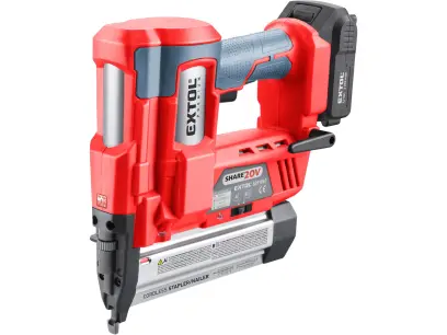 hřebíkovačka/sponkovačka aku SHARE20V, 20V Li-ion, 2Ah