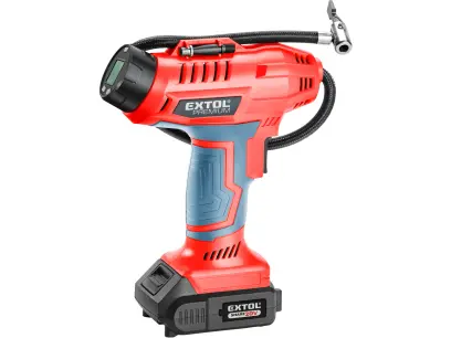 kompresor domácí aku SHARE20V, 20V Li-ion, 2Ah