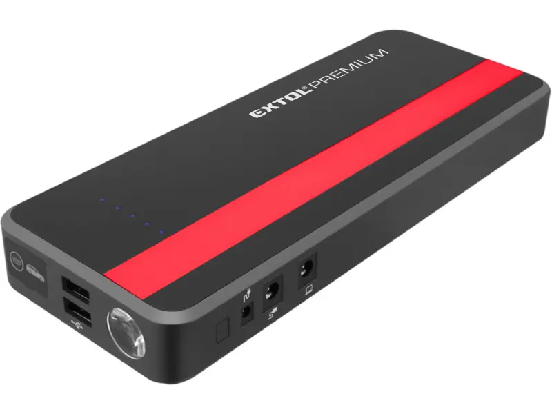 jump startér, 700A, pro naftové a benzínové motory, powerbanka 5V, 19V jump startér, 700A, pro naftové a benzínové motory, powerbanka 5V, 19V