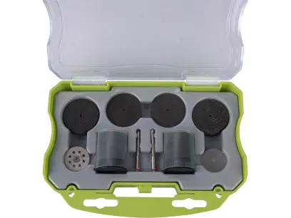 nástavce na přímou brusku, sada 74ks