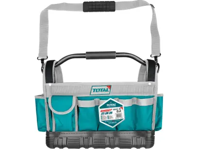 Taška na nářadí, industrial, 21 kapes + kapsa na metr, 40 cm