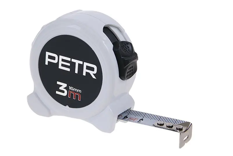 Metr svinovací 3mx16mm PETR Metr svinovací 3mx16mm PETR