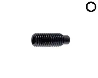 Šroub stavěcí DIN 915 ocel 45H M12x40 BP