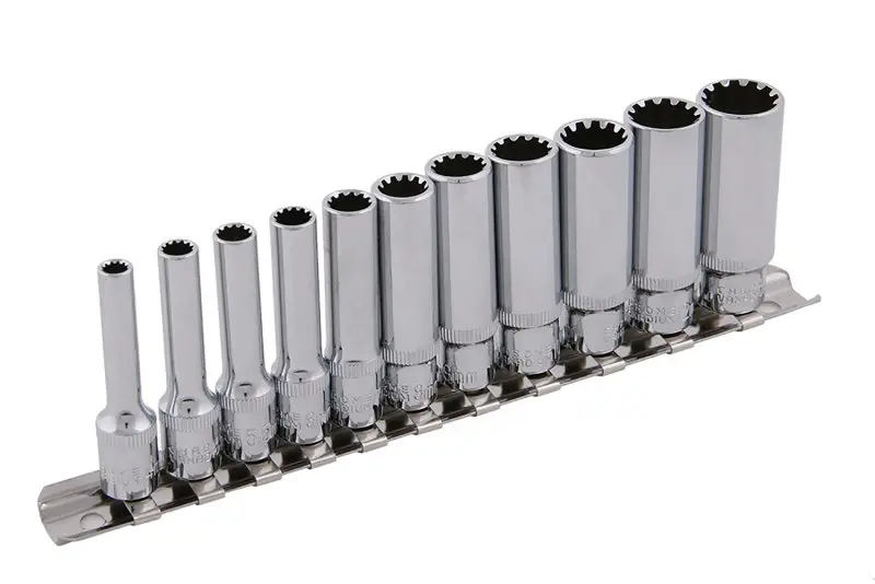 Sada hlavic DRIVELOCK CrV 12ks 1/4" (4-13mm) Sada hlavic DRIVELOCK CrV 12ks 1/4" (4-13mm)