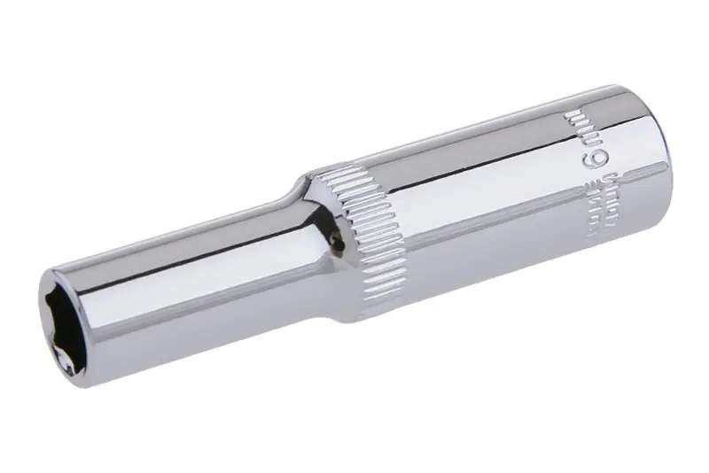 Hlavice FESTA prodloužená 1/4" CrV 6 x 50mm Hlavice FESTA prodloužená 1/4" CrV 6 x 50mm