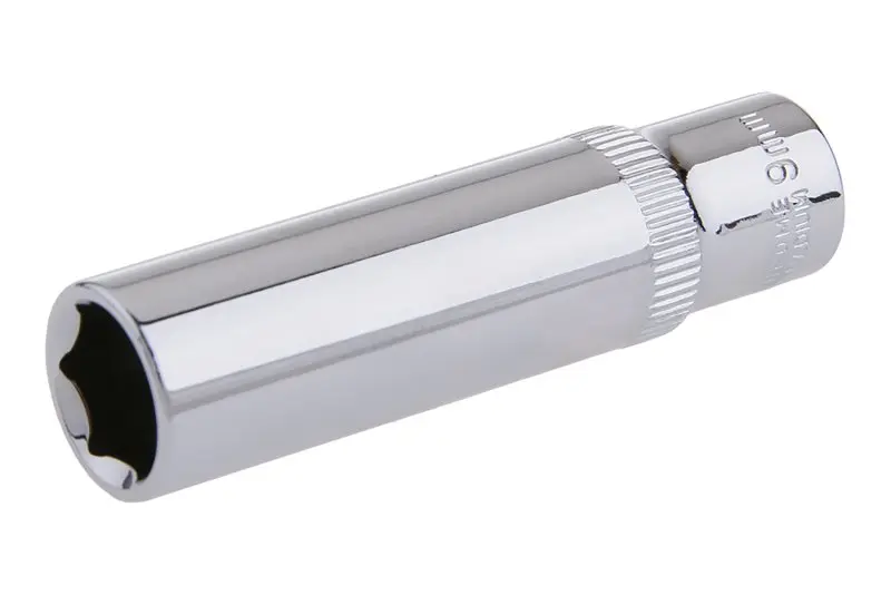 Hlavice FESTA prodloužená 1/4" CrV 9 x 50mm Hlavice FESTA prodloužená 1/4" CrV 9 x 50mm