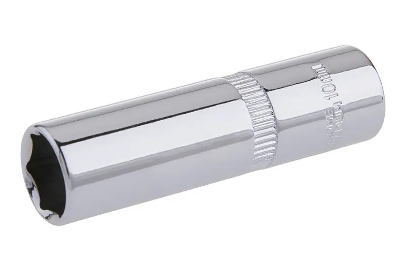 Hlavice FESTA prodloužená 1/4" CrV 10 x 50mm Hlavice FESTA prodloužená 1/4" CrV 10 x 50mm