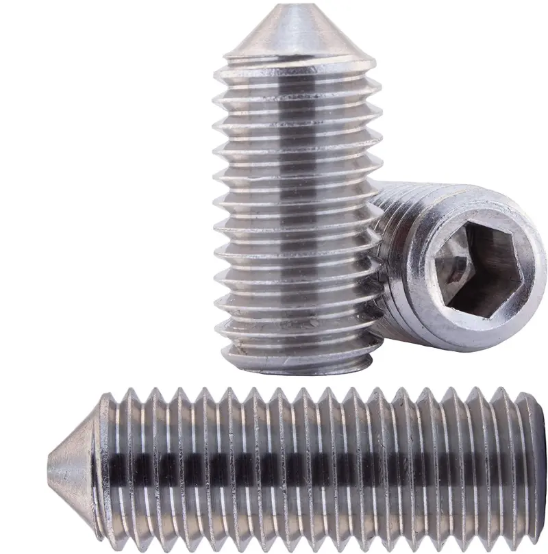 Šroub stavěcí DIN 914 nerez A2 M20x30 Šroub stavěcí DIN 914 nerez A2 M20x30