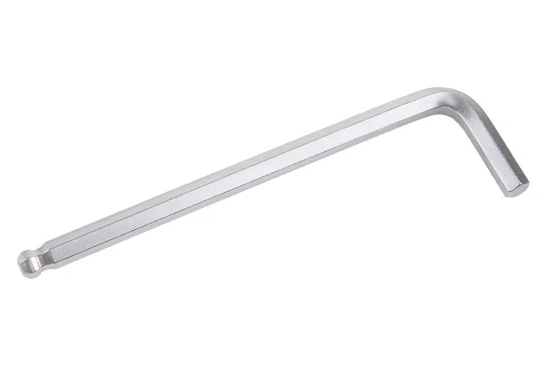 Klíč L inbus FESTA s kuličkou CrV 9mm 38x155mm Klíč L inbus FESTA s kuličkou CrV 9mm 38x155mm