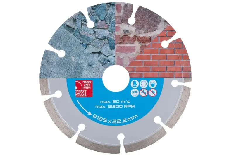 Kotouč diamantový DIAMANT 125x2x22.2mm segment Kotouč diamantový DIAMANT 125x2x22.2mm segment