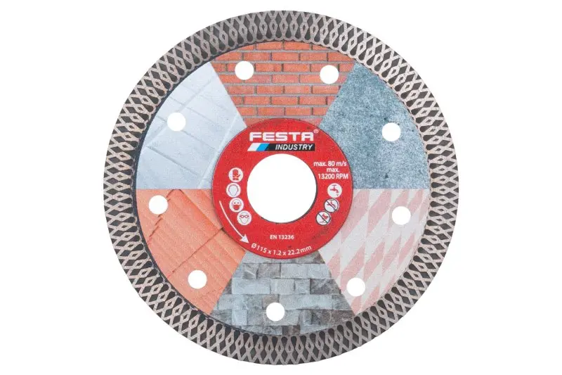 Kotouč diamantový FESTA INDUSTRY 115x1.2x22.2mm