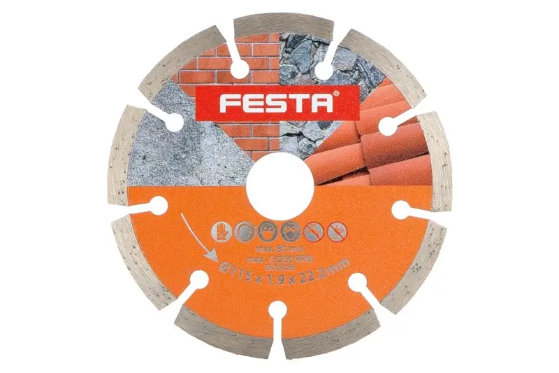 Kotouč diamantový FESTA segment 115x2.2x22.2mm Kotouč diamantový FESTA segment 115x2.2x22.2mm