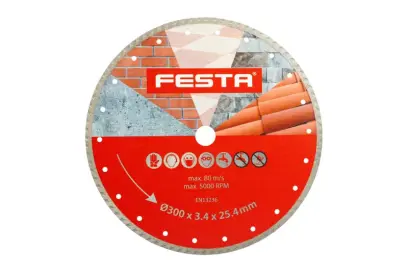 Kotouč diamantový FESTA TURBO 300x3.3x25.4mm