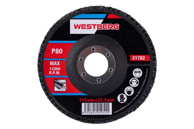 Kotouč lamelový WESTBERG 115mm P80
