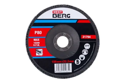 Kotouč lamelový WESTBERG 150mm P80