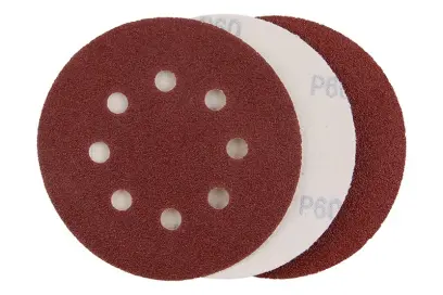 Papír brusný výsek WESTBERG SZ P60/125 3ks 8 otvorů