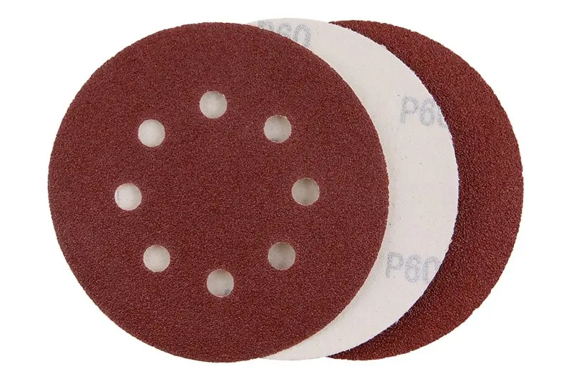 Papír brusný výsek WESTBERG SZ P60/125 3ks 8 otvorů