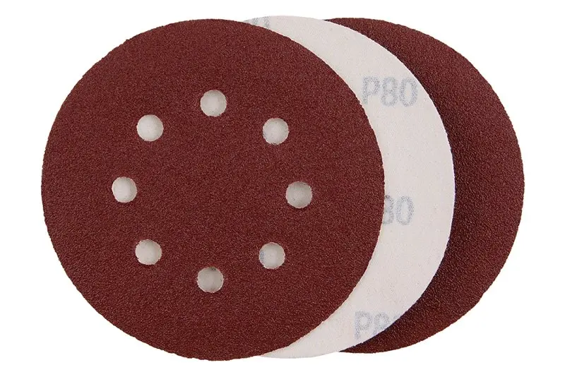 Papír brusný výsek SZ P80/125 3ks 8 otvorů Papír brusný výsek SZ P80/125 3ks 8 otvorů