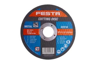 Kotouč řezný FESTA na kov 115x2.5x22.2mm