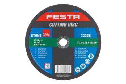 Kotouč řezný FESTA na kámen 230x2.5x22.2mm