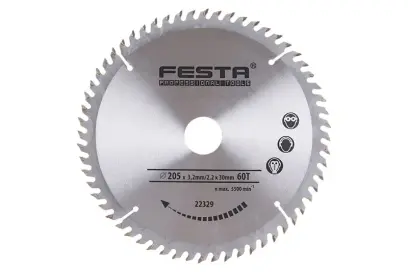 Kotouč pilový FESTA SK 205/3.2/30mm 60T
