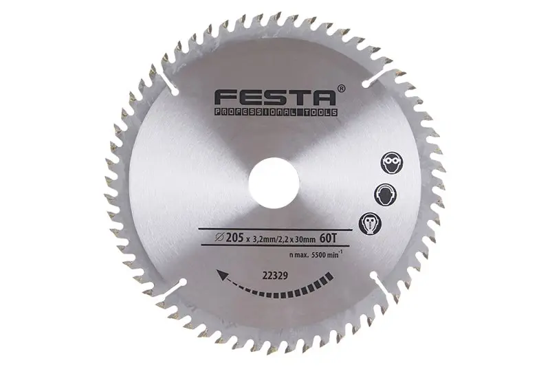Kotouč pilový FESTA SK 205/3.2/30mm 60T Kotouč pilový FESTA SK 205/3.2/30mm 60T