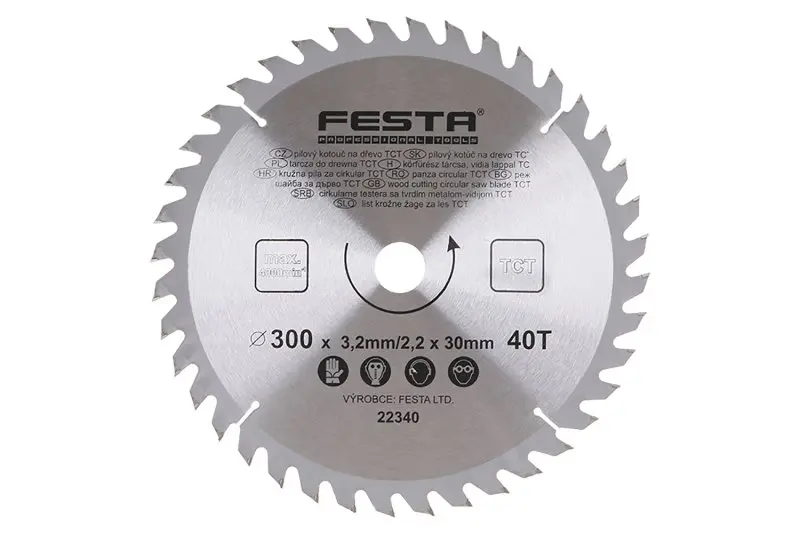 Kotouč pilový FESTA SK 300/3.2/30mm 40T Kotouč pilový FESTA SK 300/3.2/30mm 40T