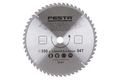 Kotouč pilový FESTA SK 350/3.5/30mm 54T