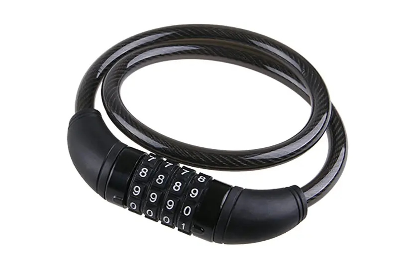Zámek na kolo FESTA s číselným kódem 65cm/10mm Zámek na kolo FESTA s číselným kódem 65cm/10mm