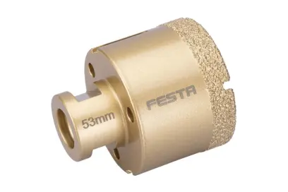 Korunka vykružovací FESTA diamantová 53mm M14