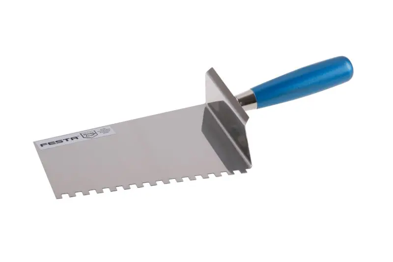 Lžíce nerez na YTONG 180mm zub e6 s hranou