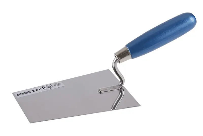 Lžíce nerez zednická FESTA dřev.ruč. 160x115mm Lžíce nerez zednická FESTA dřev.ruč. 160x115mm