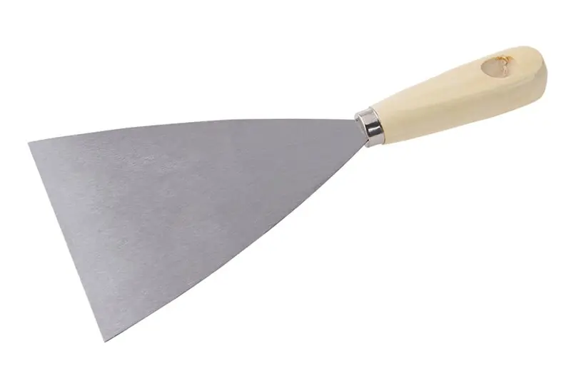 Špachtle ocel dřevěná ručka  WESTBERG 125mm