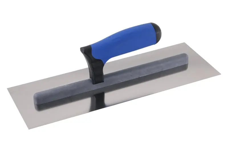 Hladítko nerezové hladké 130x350mm, profesionální, dvousl. rukojeť G-11 0489