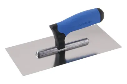 Hladítko nerezové hladké 130x270mm, dvousl. rukojeť G-11 0240