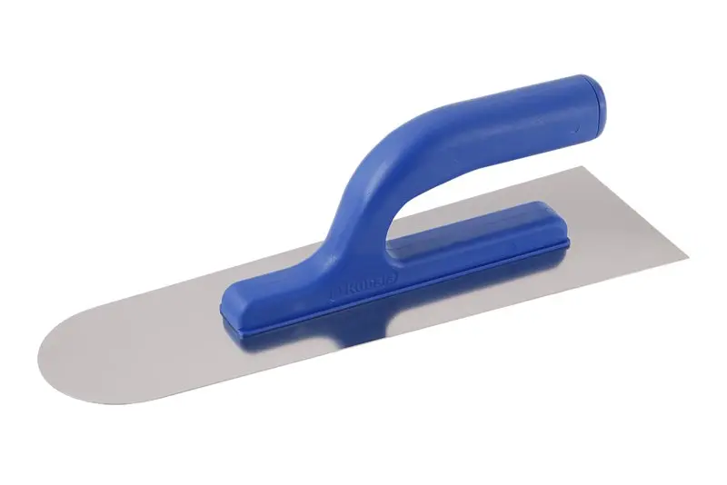 Hladítko nerezové 105x325mm s kulatou špíčkou 0420