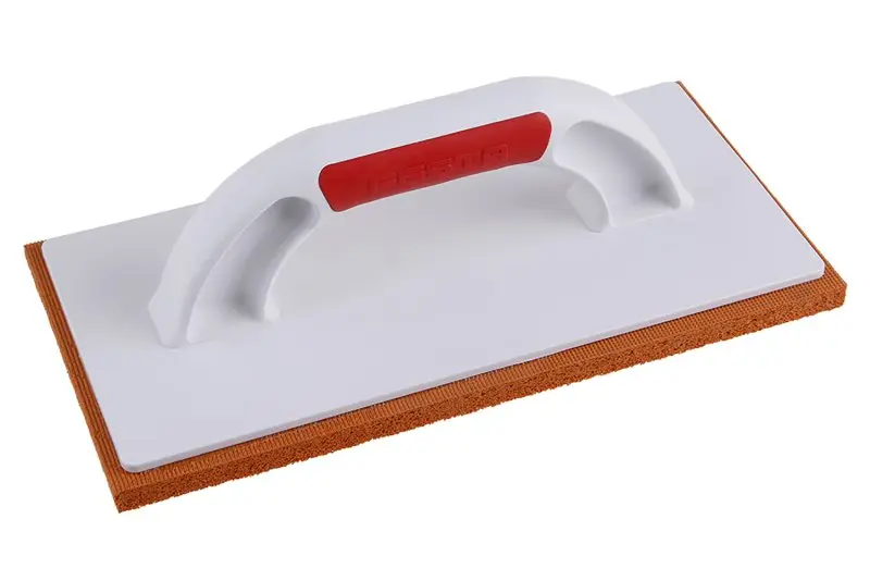 Hladítko FESTA houba oranžová jemná 280x140x12