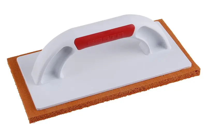 Hladítko FESTA houba oranžová jemná 250x130x12 Hladítko FESTA houba oranžová jemná 250x130x12